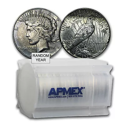 1922-1935 Peace Silver Dollars Culls (Tube Of 20) • $528.13