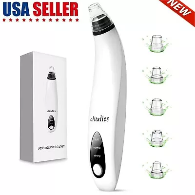 Electric Blackhead Remover Cleaner Face Diamond Pore Vacuum AUTHENTIC BRAND • $13.99