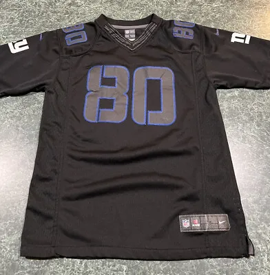 Nike On Field New York Giants Victor Cruz Black On Black Jersey Size YOUTH Large • $45