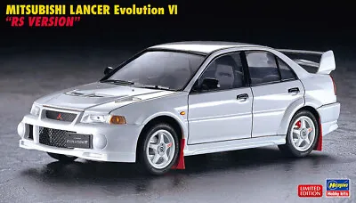 Hasegawa 20547 1:24 Mitsubishi Lancer Evolution VI RS Ver Rally Car Model Kit • $47.42