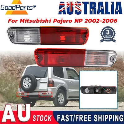 $49.95 • Buy Pair Rear Bumper Bar Lamp Tail Light RH+LH Fit For Mitsubishi Pajero NP 2002-06