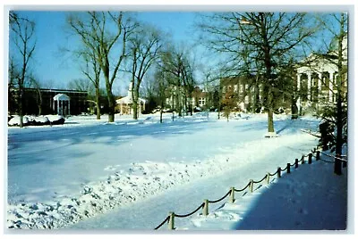 1981 The Missouri Military Academy Winter Snow Mexico Missouri MO Postcard • $9.98