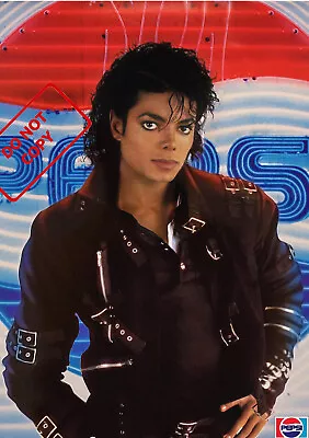 Michael Jackson Pepsi Vintage Style Reprint POSTER  FREE SHIPPING • $13.95