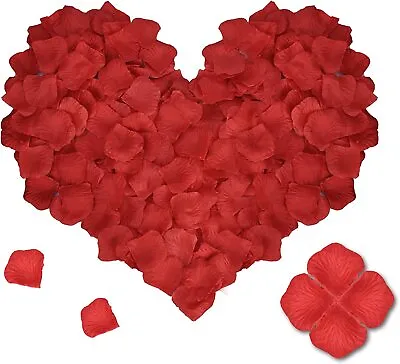 £2.99 • Buy Silk Rose Flower Petals Engagement Wedding Decoration Confetti Table Party