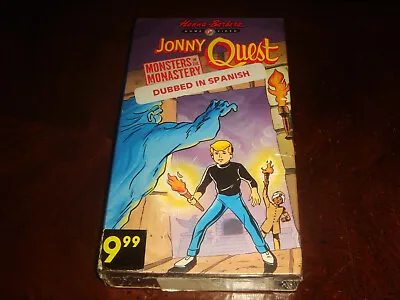 Rare JONNY QUEST  Monsters In The Monastery  VHS DUBBED IN SPANISH - New Sealed • $49.99