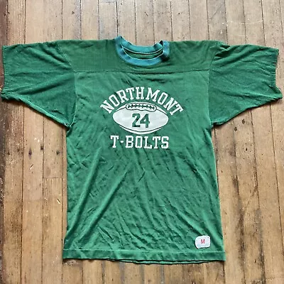 Vintage 1970’s Champion Northmont Football Jersey Durene Made In USA Size M • $70