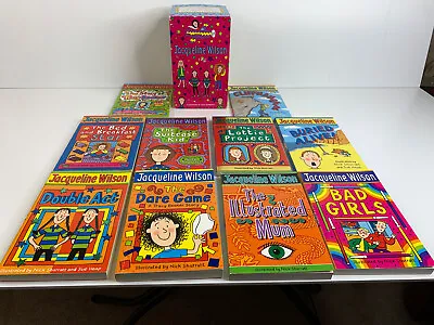 Jacqueline Wilson - 10 Novel Box With Slipcase - RRP £59.90 - See Photos. • £10.99