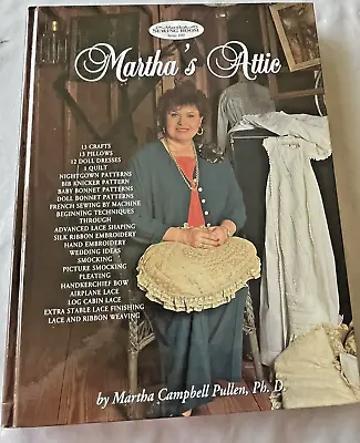 Marthas Attic Doll Wedding Lace Smocking Patterns Martha Pullen Signed Book • $17.95