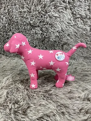 Victoria Secret Pink Mini Dog Vote For Pink Dog White Stars • $8.27