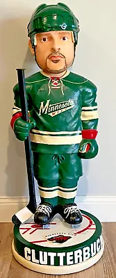 Minnesota Wild Cal Clutterbuck 3 Foot Bobblehead Autographed #2 Of 50 RARE Boxed • $1874.99