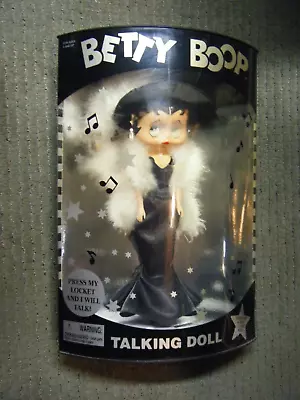 Vintage 1998 Betty Boop Talking Doll Figure In The Box • $19.95