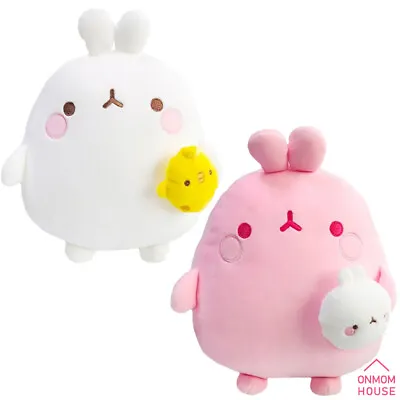 Molang And Piu Piu Plush Rag Rabbit Soft Doll Cushion 25cm • $37.50