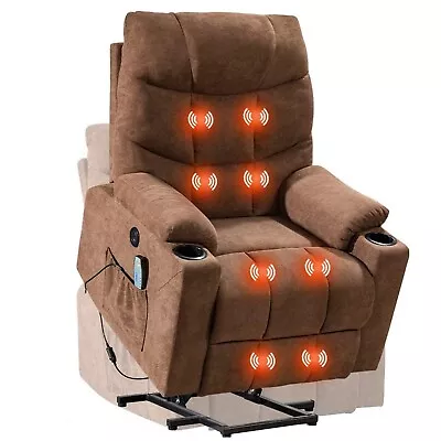 Electric Power Lift Chair Recliner Sofa For Elderly Massage Chair Adjustable • $75