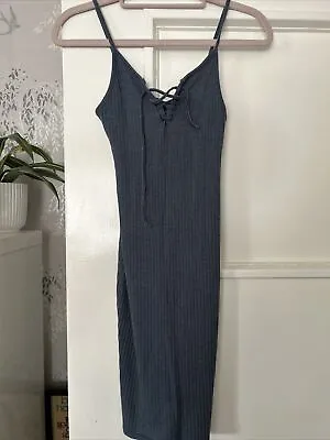 £3.99 • Buy Top Shop Ladies Petite Cami Style Top Ribbed Dress Tie Front Size 6