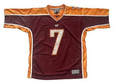 Vintage Virginia Tech Sewn Football Jersey Size XL Michael Vick #7 • $49.95