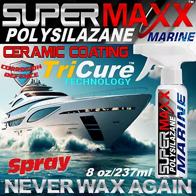 Ceramic Coating Spray For Gelcoat Stainless Paint All Surface Boat Protection • $34.95