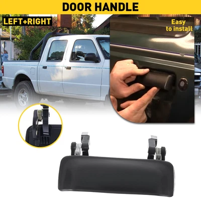 $12.99 • Buy 1pcs Exterior Door Handle For Ford Explorer 98-01 Sport Trac 01-05 LH/RH Black