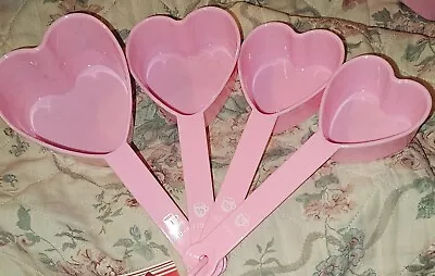 Pink Heart Shaped Measuring Cups. • $19.95