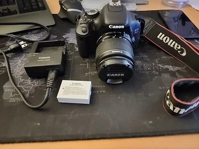 £102.97 • Buy CANON Rebel Digital SLR DSLR T3i 600D 18.0 Mp Camera Body With 18-55 Lens+charge