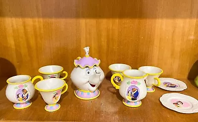 Beauty And The Beast Tea Set Mrs. Potts VINTAGE • $55