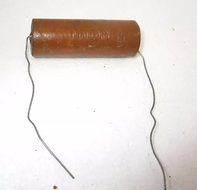 1 Used Vintage Mallory 8UF 450V Paper Capacitor Tested • $12.99