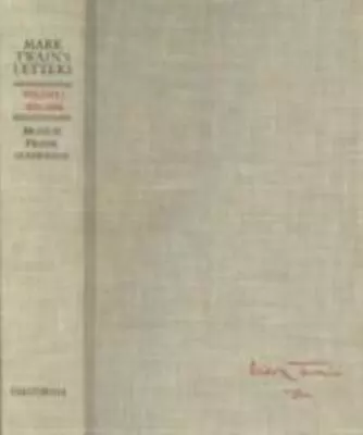 Mark Twain's Letters Volume 1: 1853-1866 (Volume 9) (Mark Twain Papers) Twain • $9.03