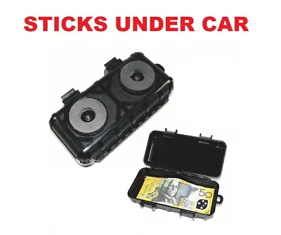 £12.99 • Buy Magnetic Car Van Bike Stash Safe Lock Key Box Hidden Storage Secret Home Cash Uk