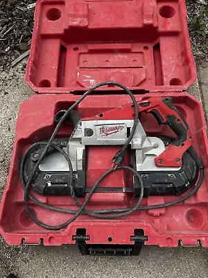 Milwaukee Corded Deep Cut Band Saw With No Guard With Hard Case 6232-21 • $200