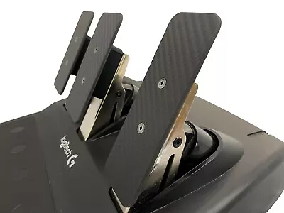 Carbon Fibre Pedal Faces For Logitech G923 G29 G920 G27 G25 • £35