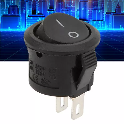 20Pcs/set Rocker Switch Power Switch Small Round 2 Pin 2 Position KCD11 Elements • $9.32