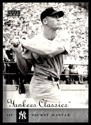 2004 Upper Deck Yankees Classics #81 Mickey Mantle   Baseball New York Yankees • $2.50