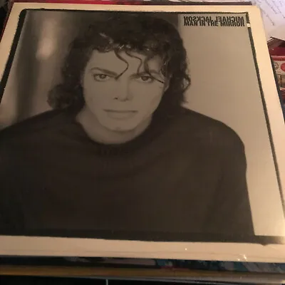 Michael Jackson - Man In The Mirror - 12  Vinyl Promo  Pic Cov 1st Press N Mint • $79.99