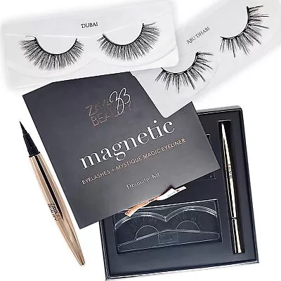 ZAYA BEAUTY Magnetic Eyelash+Mystique Magic Eyeliner Kit (Dramatic) • $24.99