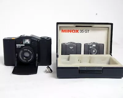 Minox 35 GT 35mm Color Minotar 35mm 1:2.8 Film Camera Meter Working • $99.95