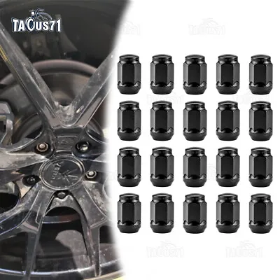 Black Steel M12x1.50 Lug Nuts Set For Honda Civic SI Accord CRV Acura SUV Pickup • $21.95