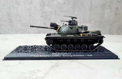 £12.99 • Buy Danang Vietnam 1968 DeAgostini Combat Tank Collection M48 A3 Patton 2 With Mag