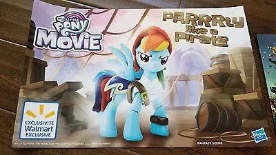 2017 Sdcc Comic Con My Little Pony The Movie Party Like A Pirate Walmart Poster • $12.99