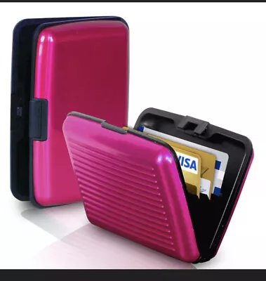 £2.99 • Buy RFID Block Aluminium Credit Card Holder Business Security Case Wallet Travel B4