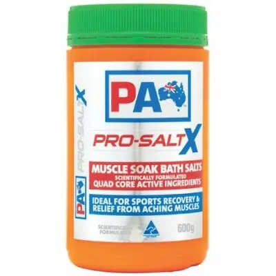 £15.48 • Buy Pain Away Pro-Salt X Bath Salts 600g Muscle Soak Recovery Remedies Soothing