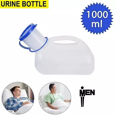 Male Female Urine Portable Pee Bottle Camping Outdoor Travel Urinal Car Toilet • $15.99