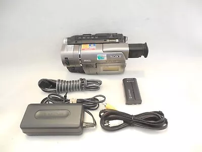 REFURBISHED Sony Handycam CCD-TRV67 8mm Hi-8 Camcorder Tested 90-DAY WARRANTY • $199.99