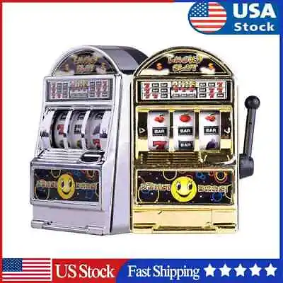 $7.39 • Buy 1pc Unisex One-arm Bandit Toy Decompressed Palm Slot Machine Kid Fun Toys 