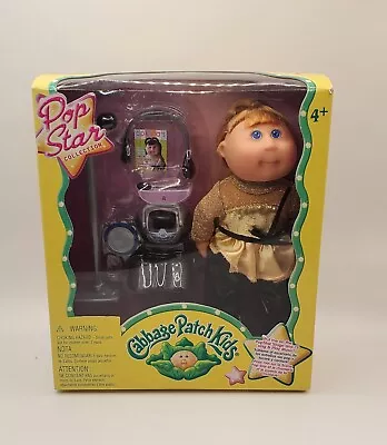 Cabbage Patch Kids Pop Star Collection Singer Blonde Hair . Mini Doll 7.5   • $23.80