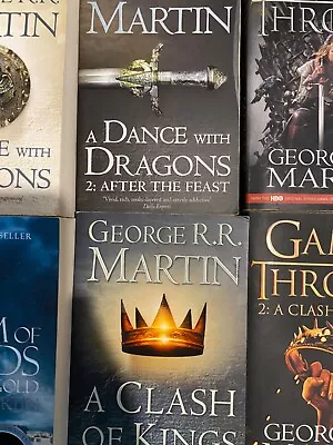 George R.R. Martin - GoT - Build Your Own Book Bundle - Buy 3 Get 2 Free • £3.25