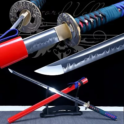 103cm Handmade Katana/Fighting Master/Samurai Sword/Full Tang/High-Quality Blade • $315.27