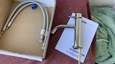 Crosswater MPRO Chrome Monobloc Basin Mixer Tap - Nickel - PRO110DNN • £99
