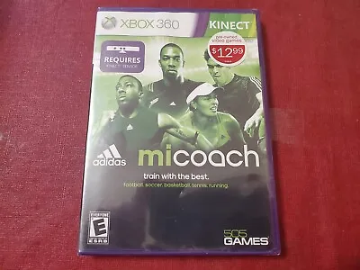 MiCoach By Adidas Xbox 360 Video Game Requires Kinect Sensor Microsoft 505 Games • $6