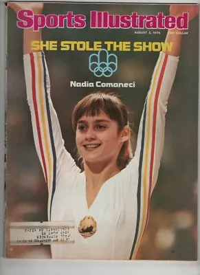 Sports Illustrated Mag Nadia Comaneci August 2 1976 022521nonr • $14.65