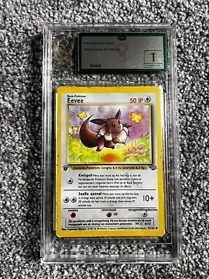 Eevee Base Set 1st Edition AGS Grade 1 • £3