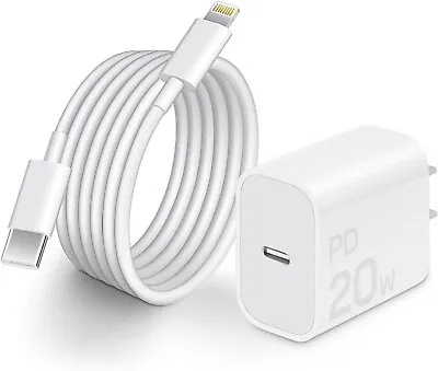 Original 20W USB-C Fast Charger For IPhone 15 14 13 12 11 Pro Max Type C Cable • $5.99